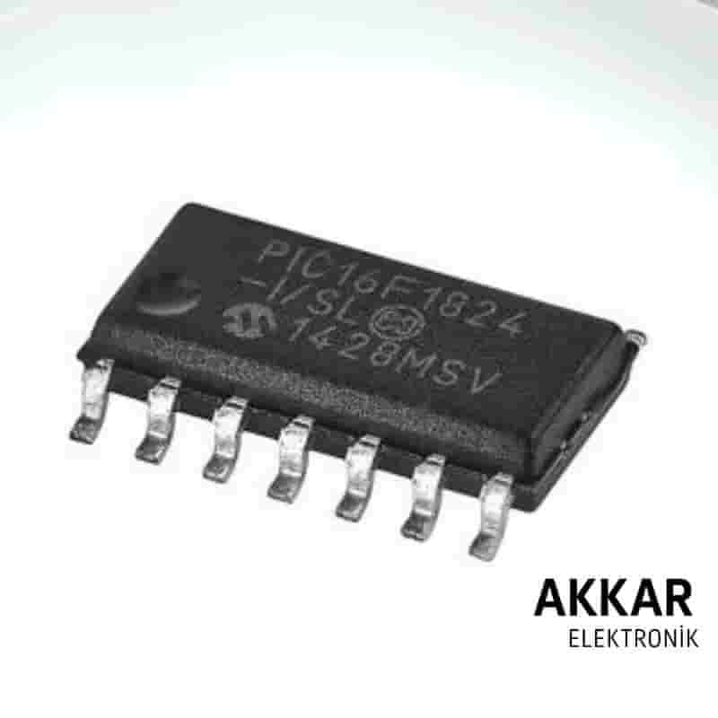 PIC16F1824 I/SL SMD SOIC-14 8-Bit 32 MHz Entegre 16F1824