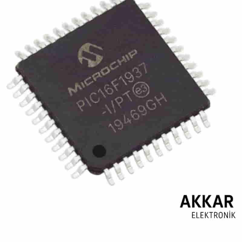 PIC16F1937 I/PT Smd 8-Bit 32 MHz Mikrodenetleyici Entegre 16F1937