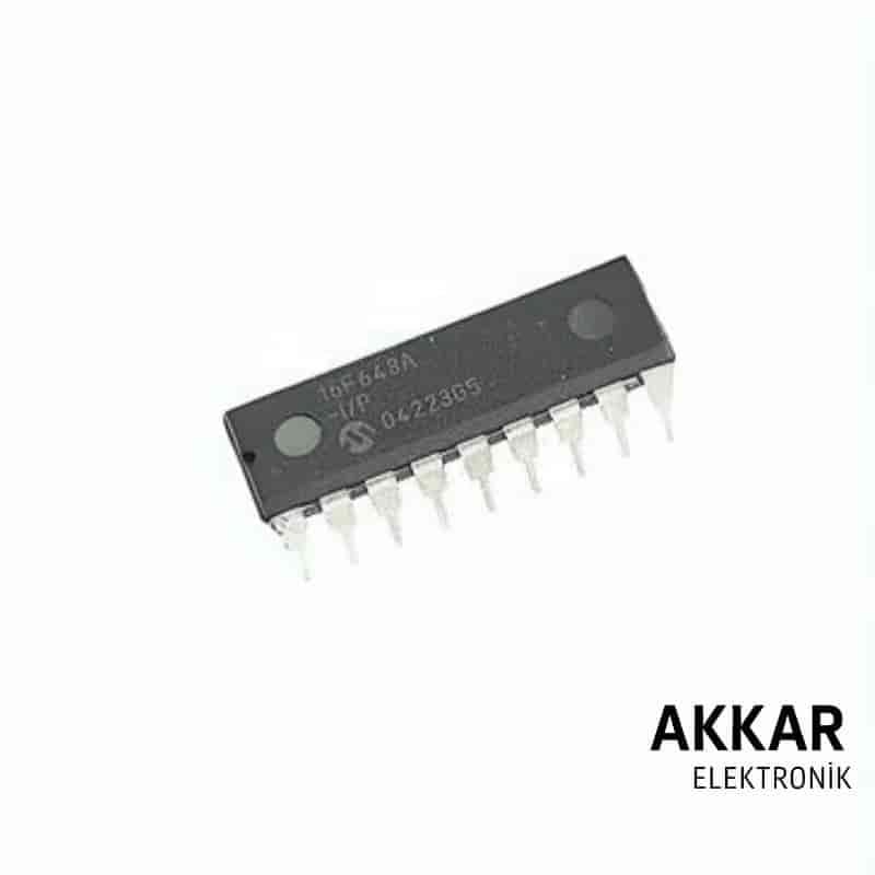 PIC16F648A I/P PDIP-18 8-Bit 20 MHz Mikrodenetleyici Entegre 16F648A