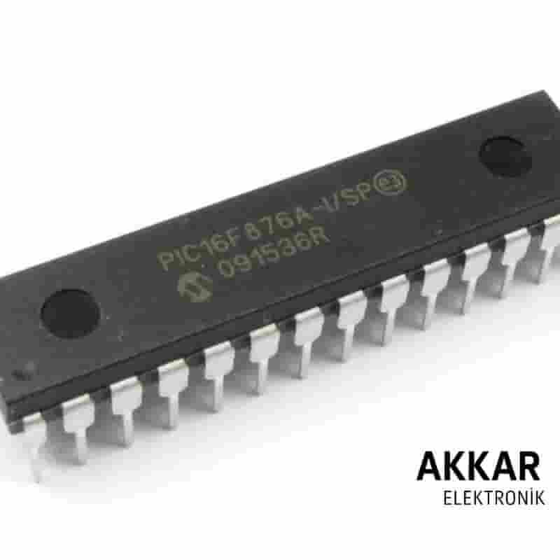 PIC16F876A I/SP DIP-28 8-Bit 20 MHz Mikrodenetleyici 16F876A