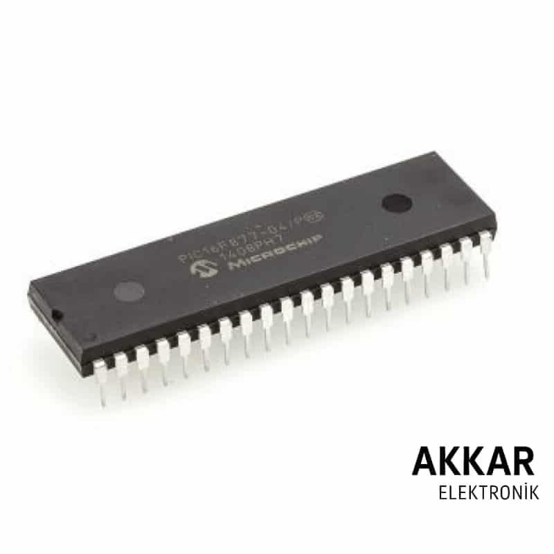 PIC16F877-04/P DIP40 8-Bit 20MHz Mikrodenetleyici Entegre 16F877