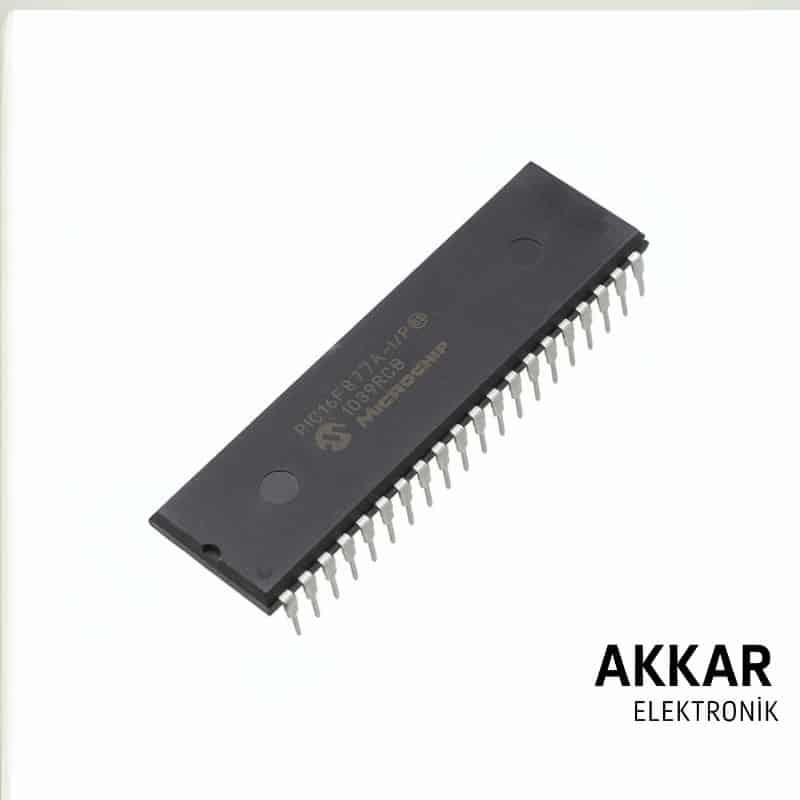 PIC16F877A-I/P DIP40 8-Bit 20MHz Mikrodenetleyici Entegre 16F877A