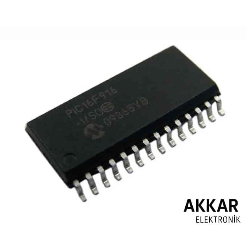 PIC16F916-I/SO SOIC-28 Entegre 16F916
