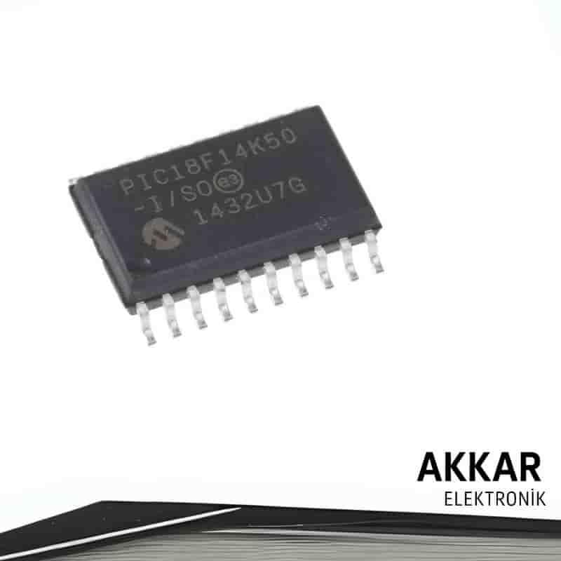 PIC18F14K50-I/SO SMD 8-Bit 48MHz Mikrodenetleyici SOIC-20