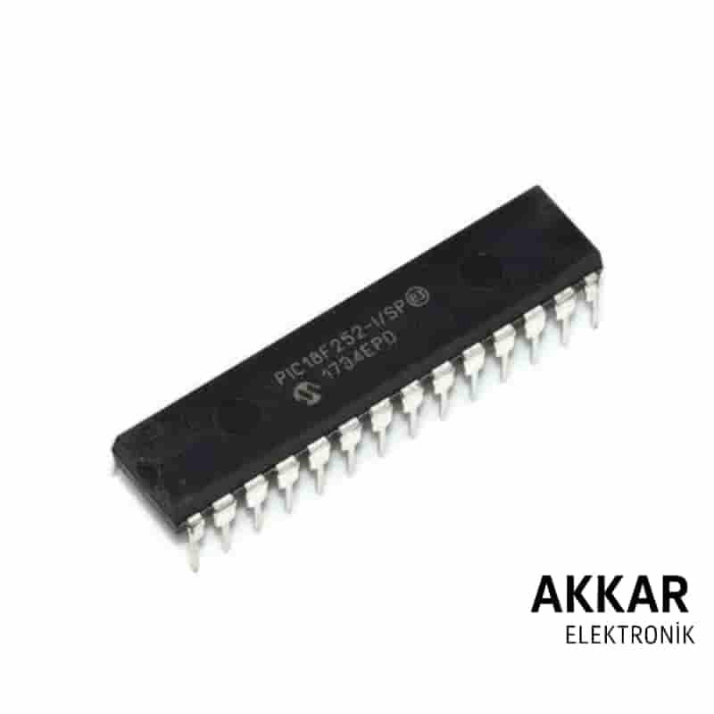 PIC18F252 I/SP 8-Bit 40 MHz Mikrodenetleyici Dip-28 Entegre