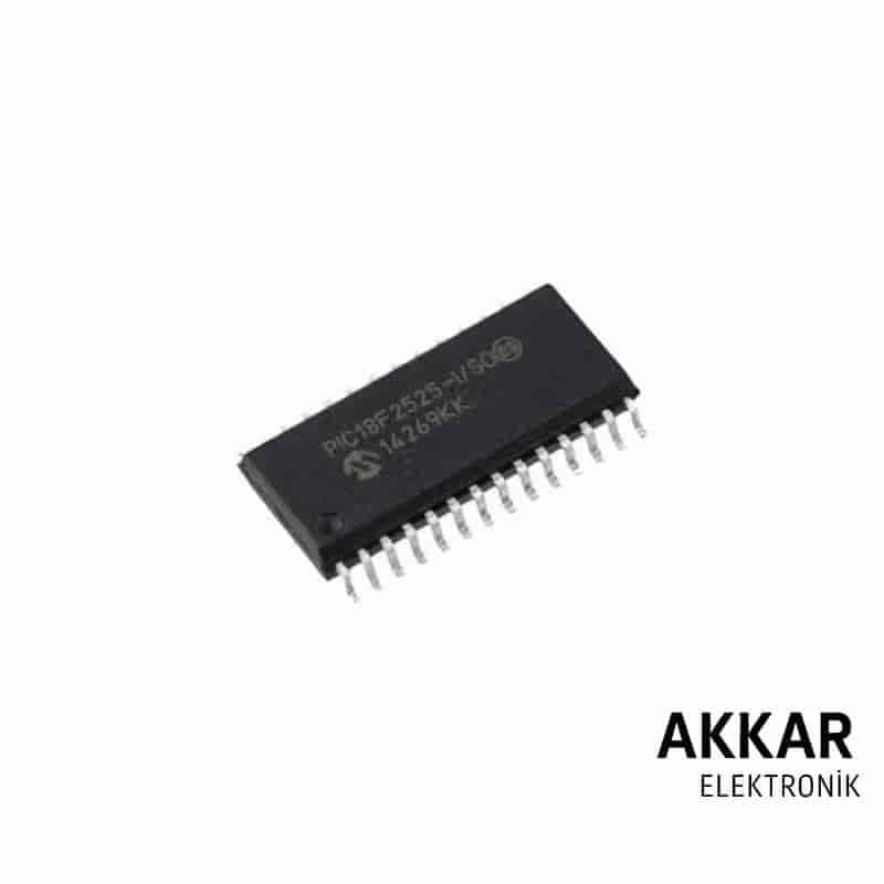 PIC18F2525 I/SO SMD SOIC-28 8-Bit 40MHz Entegre
