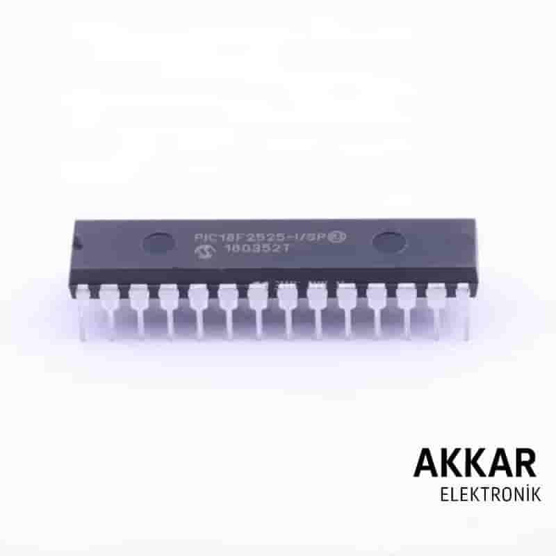 PIC18F2525 I/SP DIP-28 8-Bit 40MHz Mikrodenetleyici Entegre