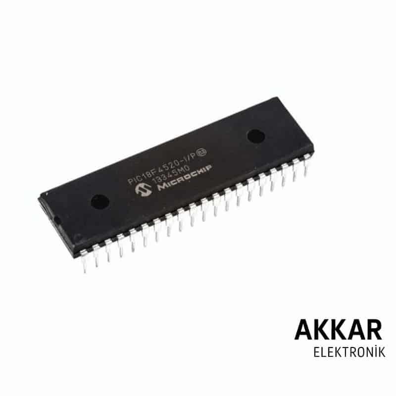 PIC18F4520 I/P DIP-40 8-Bit 40MHz Mikrodenetleyici Entegre