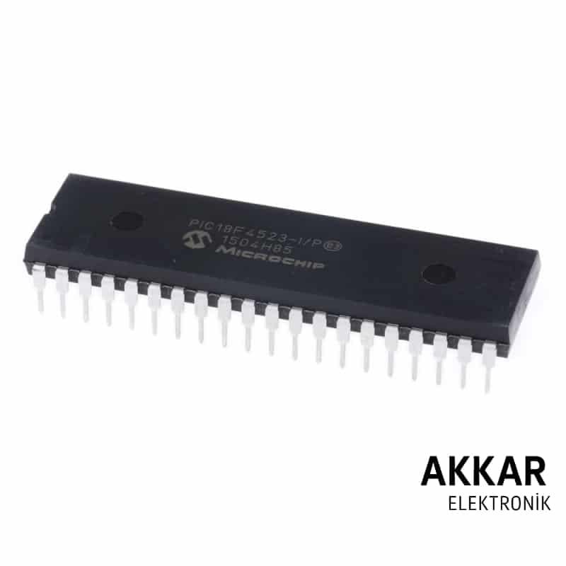 PIC18F4523 I/P IC-18F4523 MCU 8BIT 32KB FLASH 40DIP Entegre 18F4523