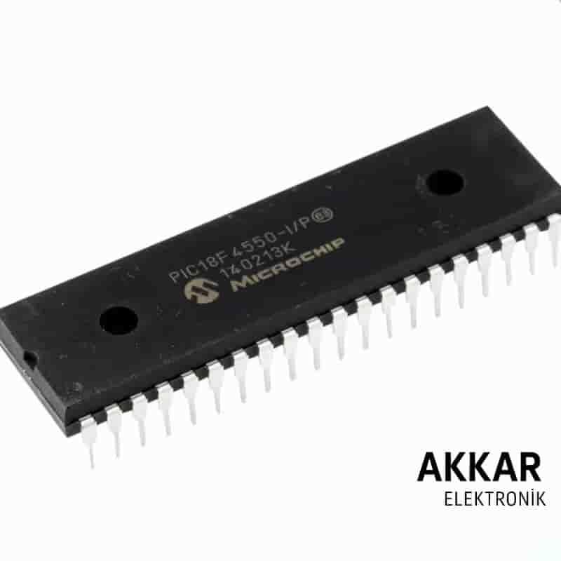 PIC18F4550 I/P DIP-40 8-Bit 48 MHz Mikrodenetleyici