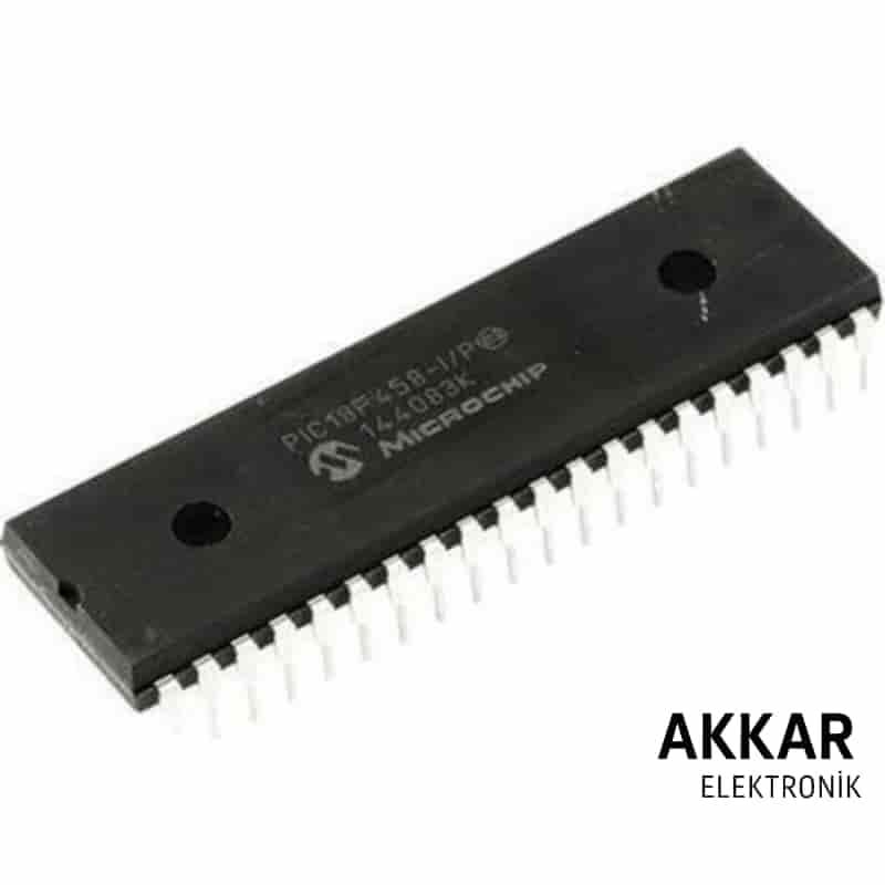 PIC18F458 I/P 8-Bit 40MHz Mikrodenetleyici Pdip-40 Entegre