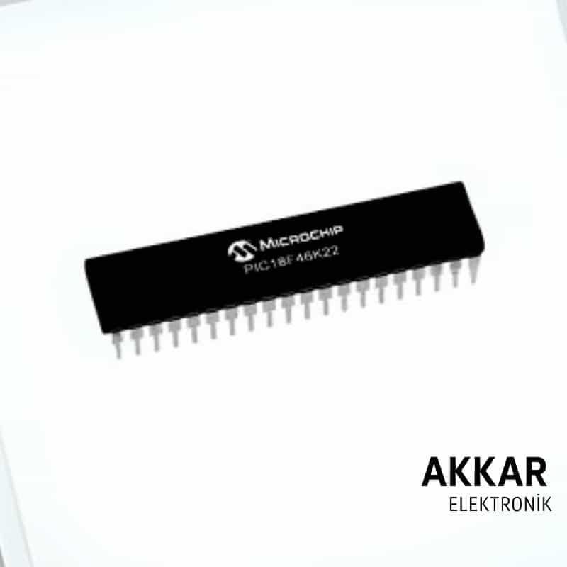 PIC18F46K22-I/P 8-Bit 64MHz Mikrodenetleyici DIP-40 Entegre