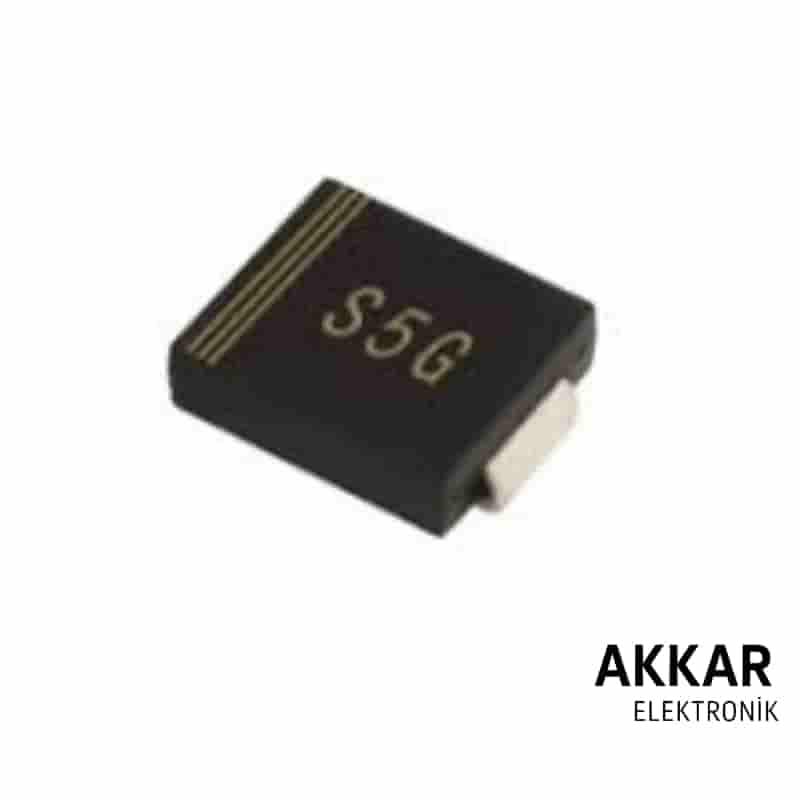 S5G 5A 400V SMD SMC Hızlı Diyot