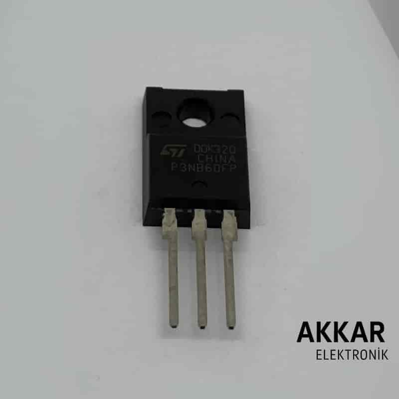 STP3NB60FP N Kanal 2.2A-600V Mosfet