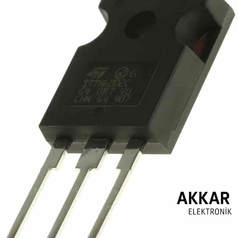 STTH6002CW 2X30A 200V 22ns TO247-3 Hızlı Diyot
