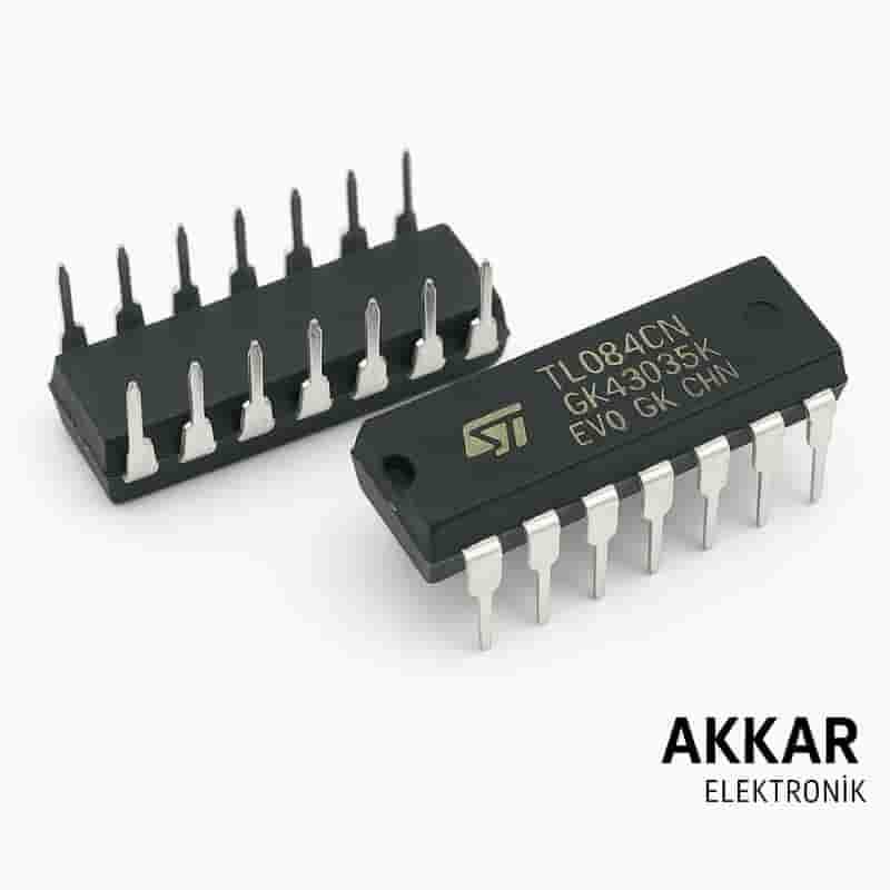 TL084CN DIP-14 OpAmp Entegre