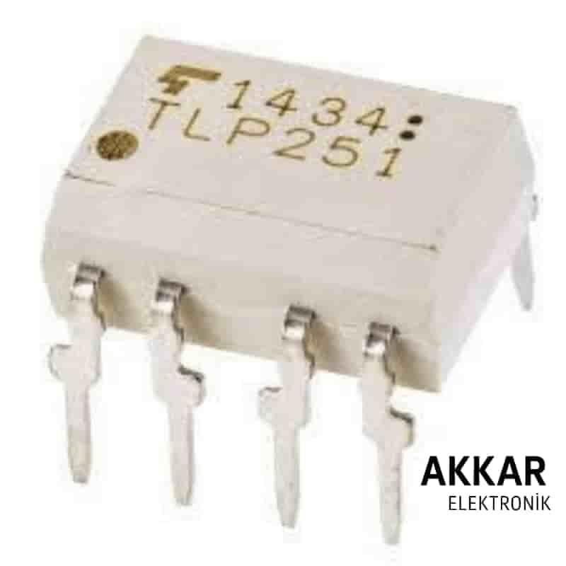 TLP251 DIP-8 Mosfet Sürücü Çıkışlı Optokuplör Entegresi
