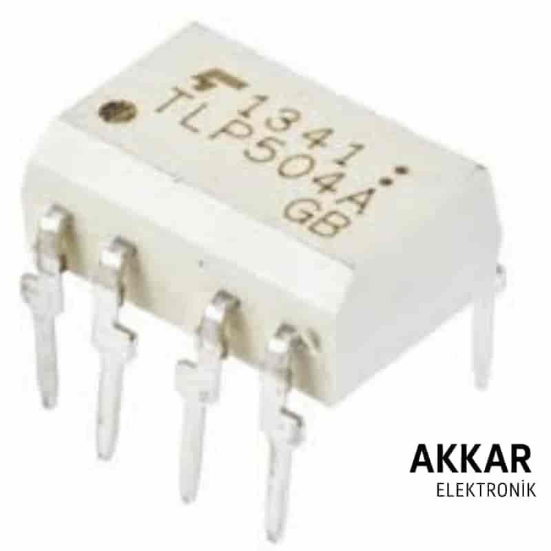 TLP504 DIP-8 Transistör Çıkışlı Optokuplör Entegresi