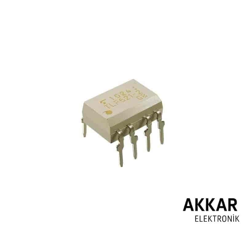 TLP621-2 DIP-8 Transistör Çıkışlı Optokuplör Entegresi