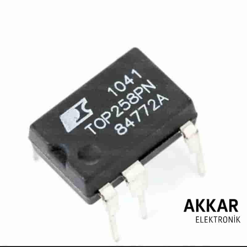 TOP258PN DIP-8C Entegre Devre AC-DC Çevirici ve Offline Switch Entegreleri
