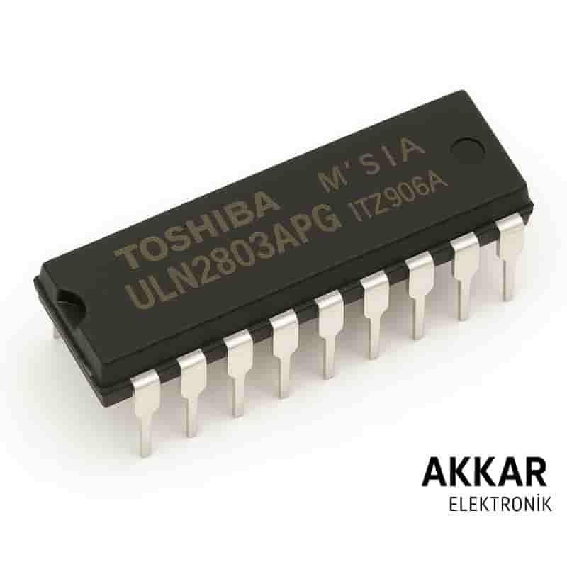ULN2803 DIP-18 Bipolar Transistör Entegresi