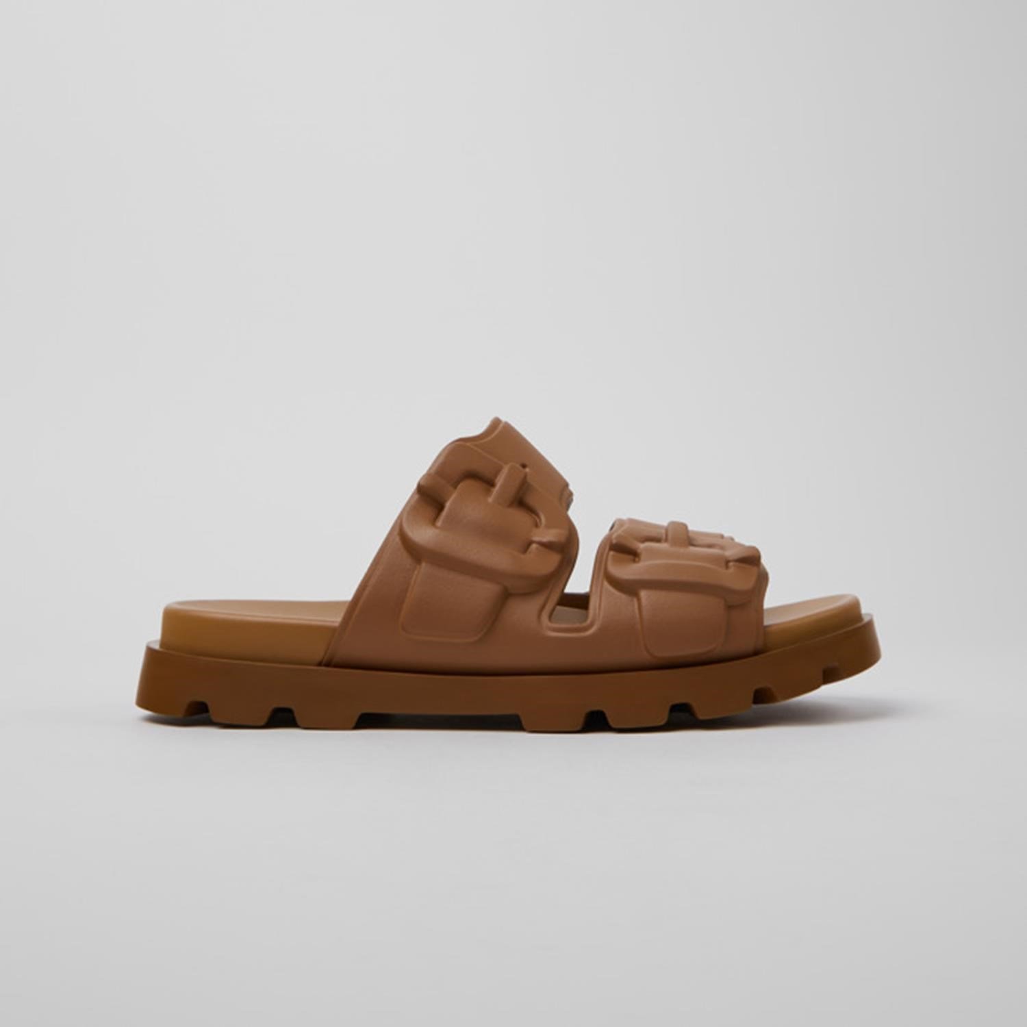 Camper Brutus Sandal Kahverengi Erkek Sandalet CMPK101046-002 CMP.004