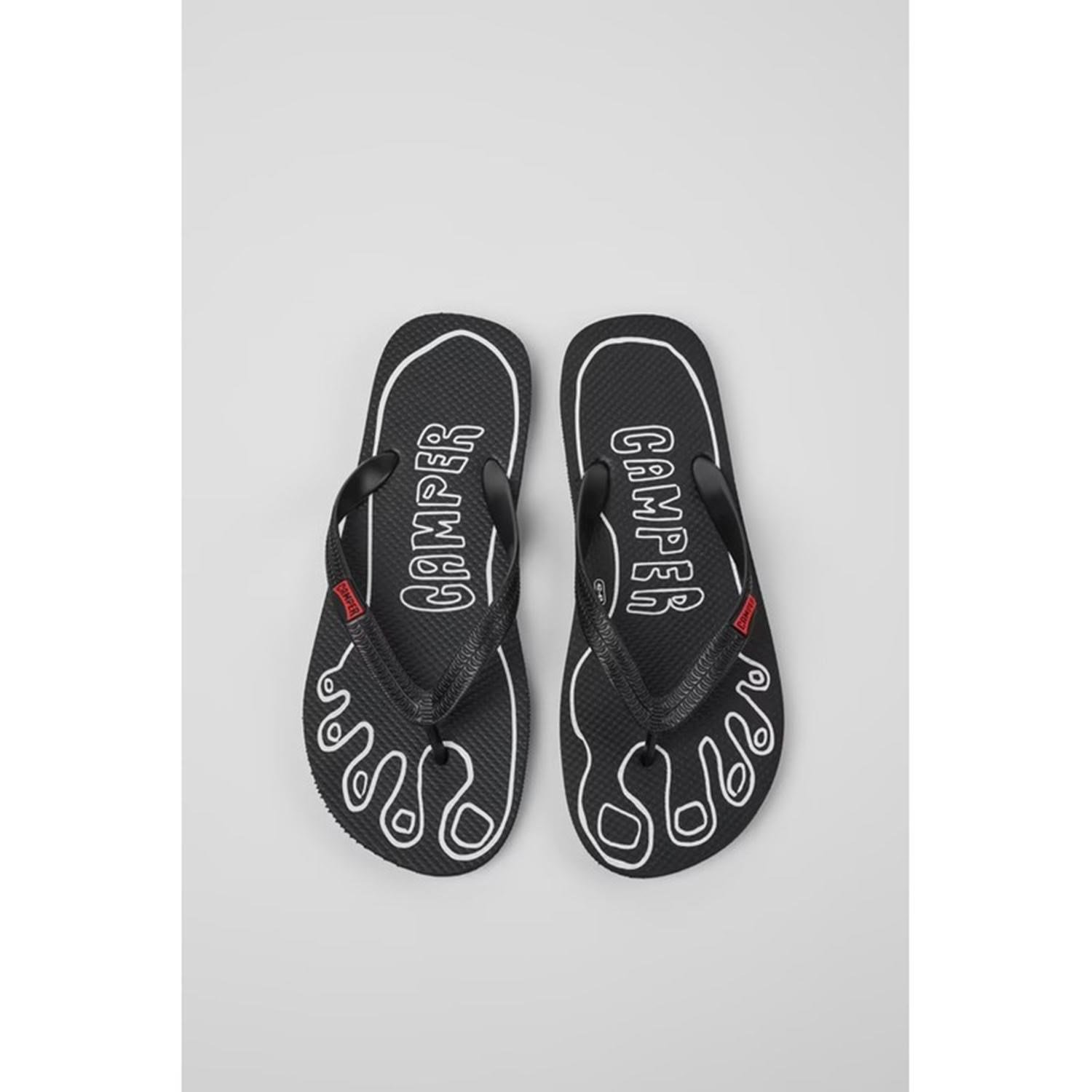 Camper Flip Flop Siyah Unisex Parmak Arası Terlik CMPK500024-001 CMP.001