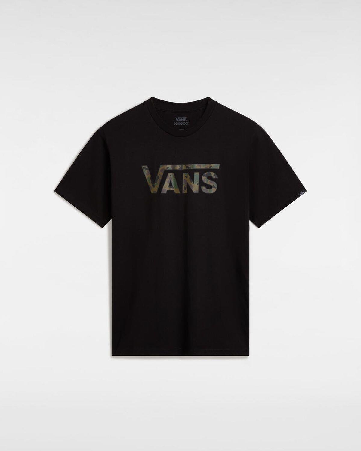 Vans Bubble Camo Drop V Fill SS Crew Genç Tişörtü VN000HY3BLK1