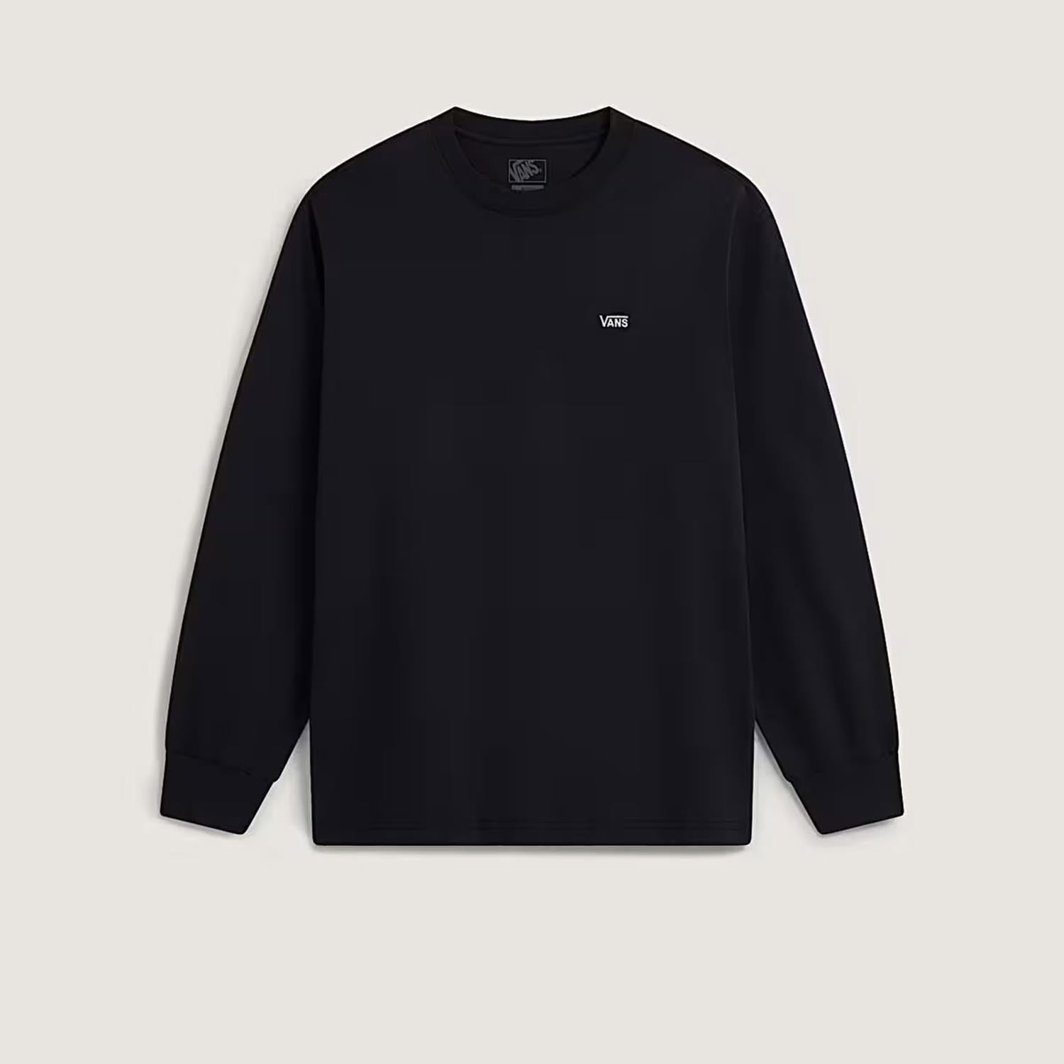 Vans Left Chest II Loose LS Tee Erkek Tişört VN0010FJBLK1