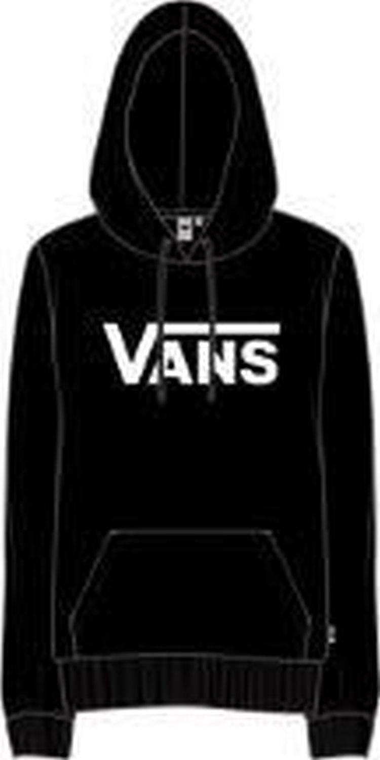 Vans WM DROP V LOGO HOODIE-B Kadın Sweat Shirt VN0A5HNPBLK1