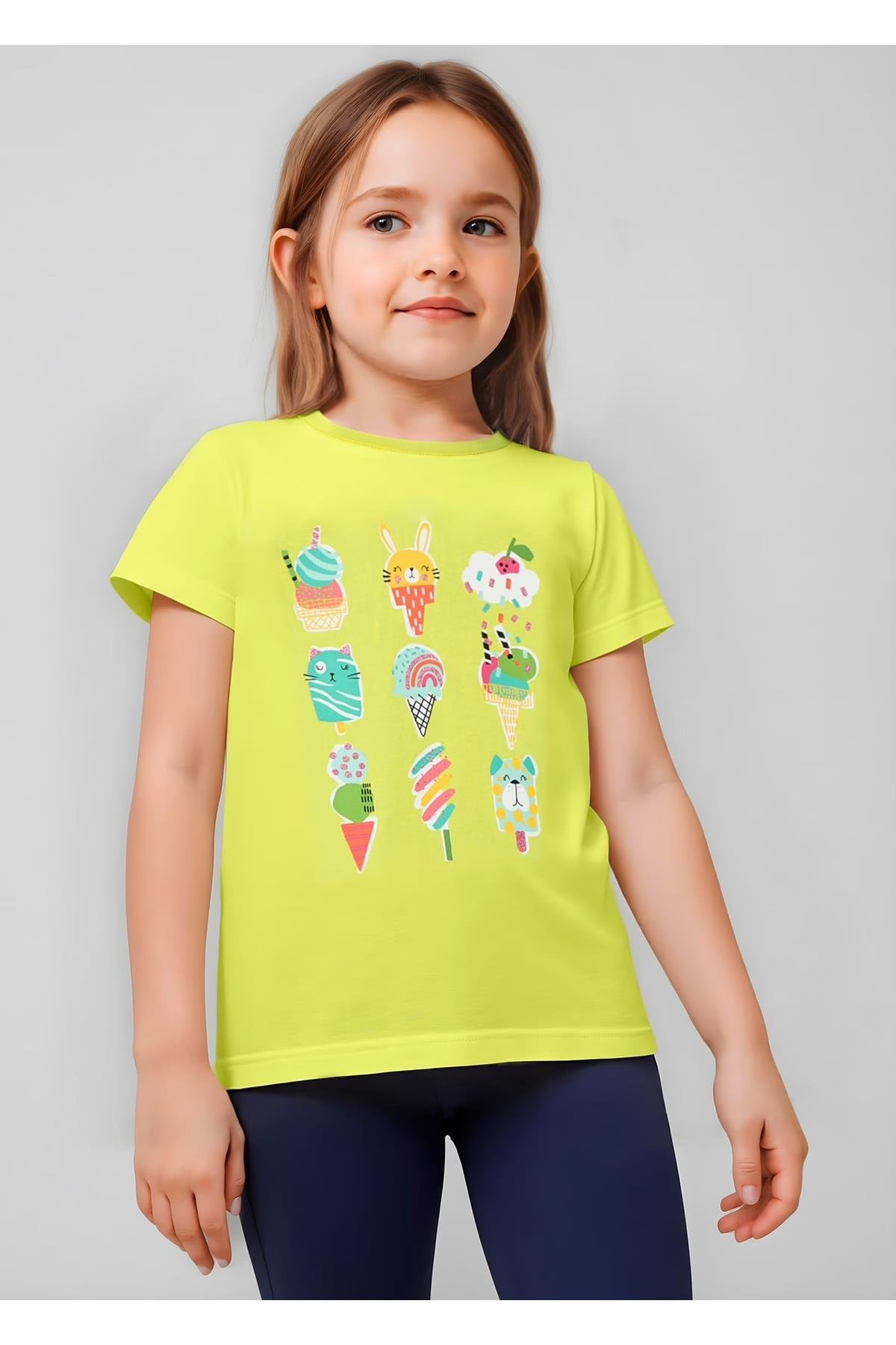 3014 Kız Çocuk T-Shirt