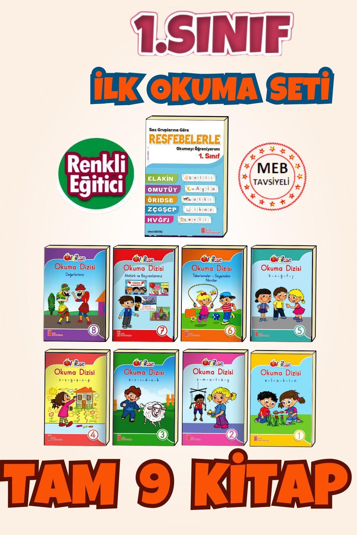 1.sınıflar İçin Çocuklar İçin İlk Okuma Hikaye Seti