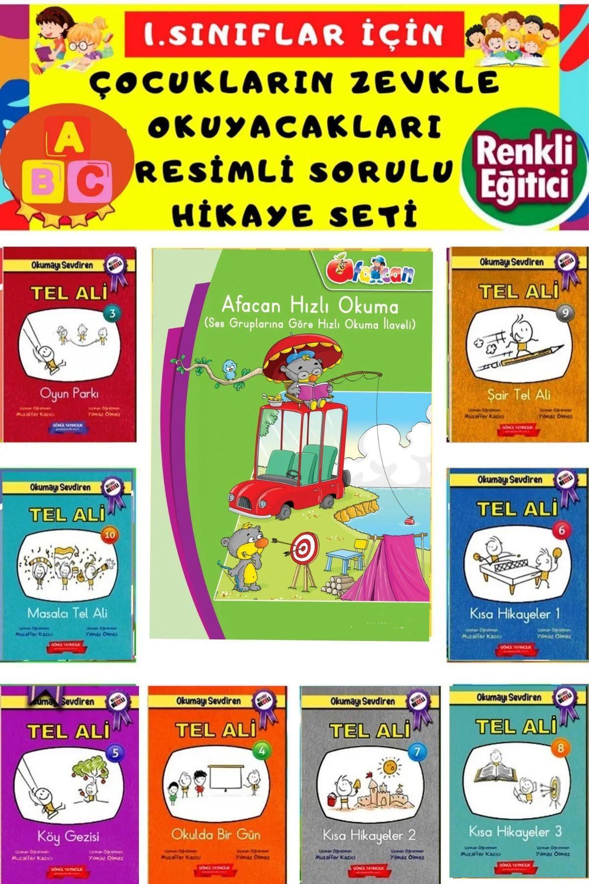 1.sınıflar Için Renkli Heceli Hikaye Seti+hızlı Okuma Kitabı