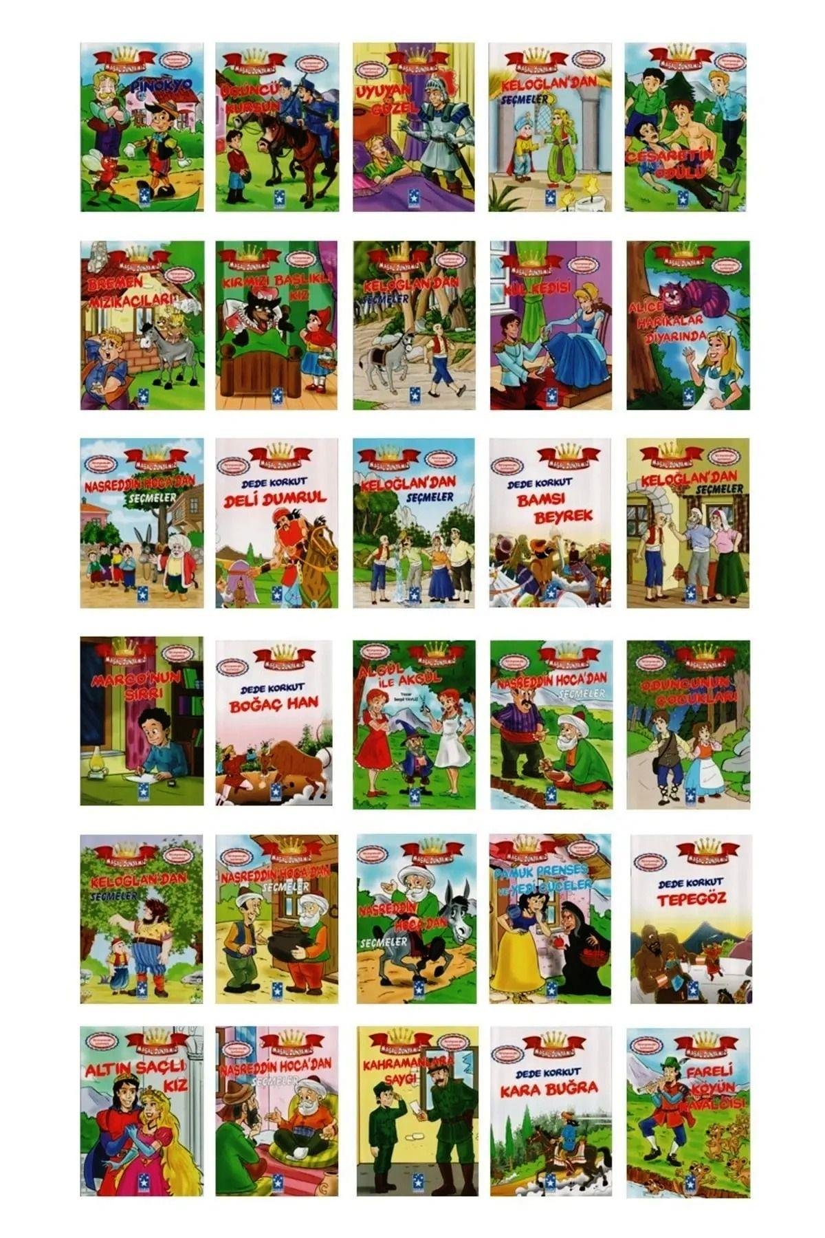 1. Ve 2. Sınıf Bizim Masal Dünyamız Hikaye Setim 30 Kitap