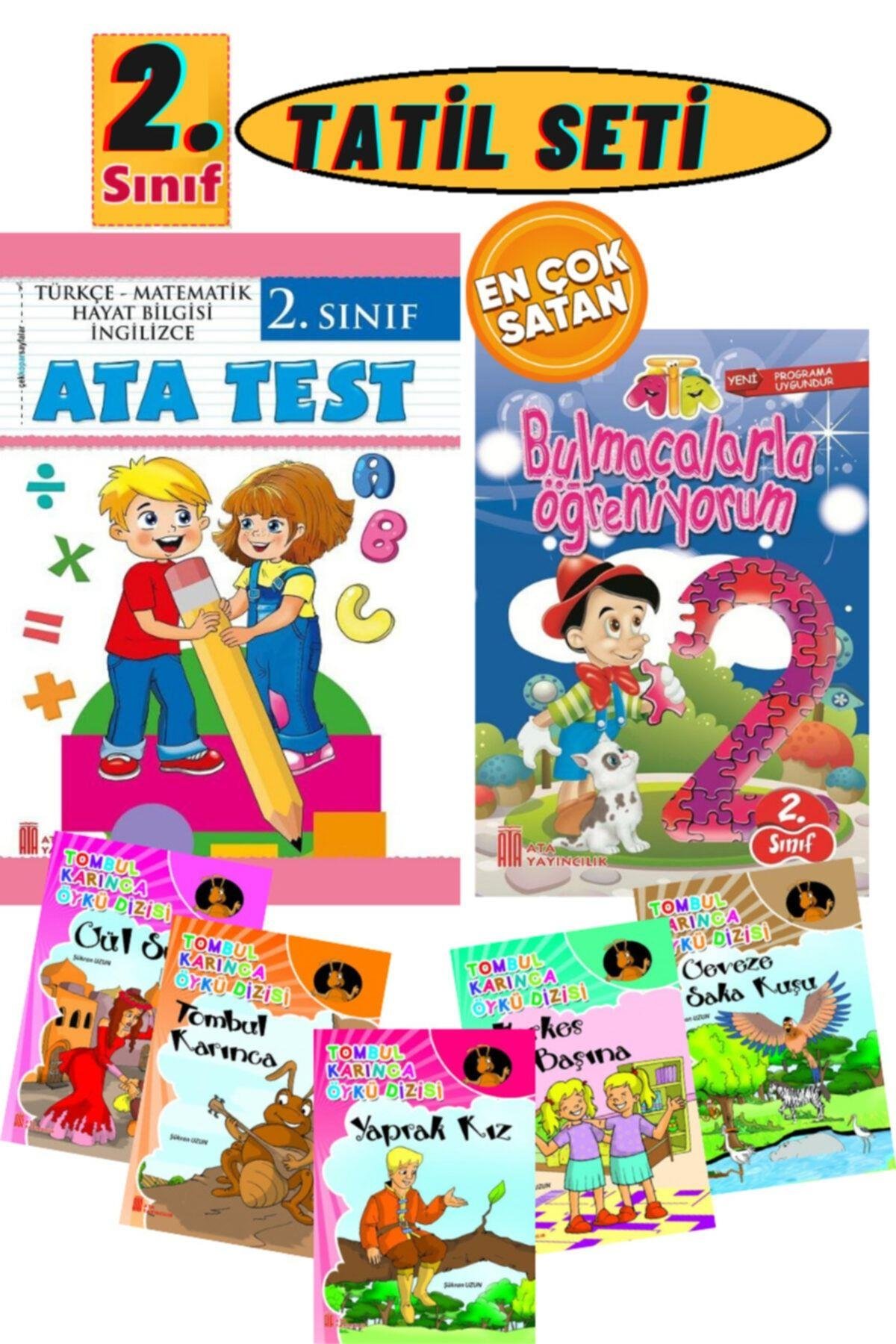 2.sınıf Ata Test Tüm Dersler+bumacalarla Öğreniyorum+rengarenk 5'li Hikaye Seti