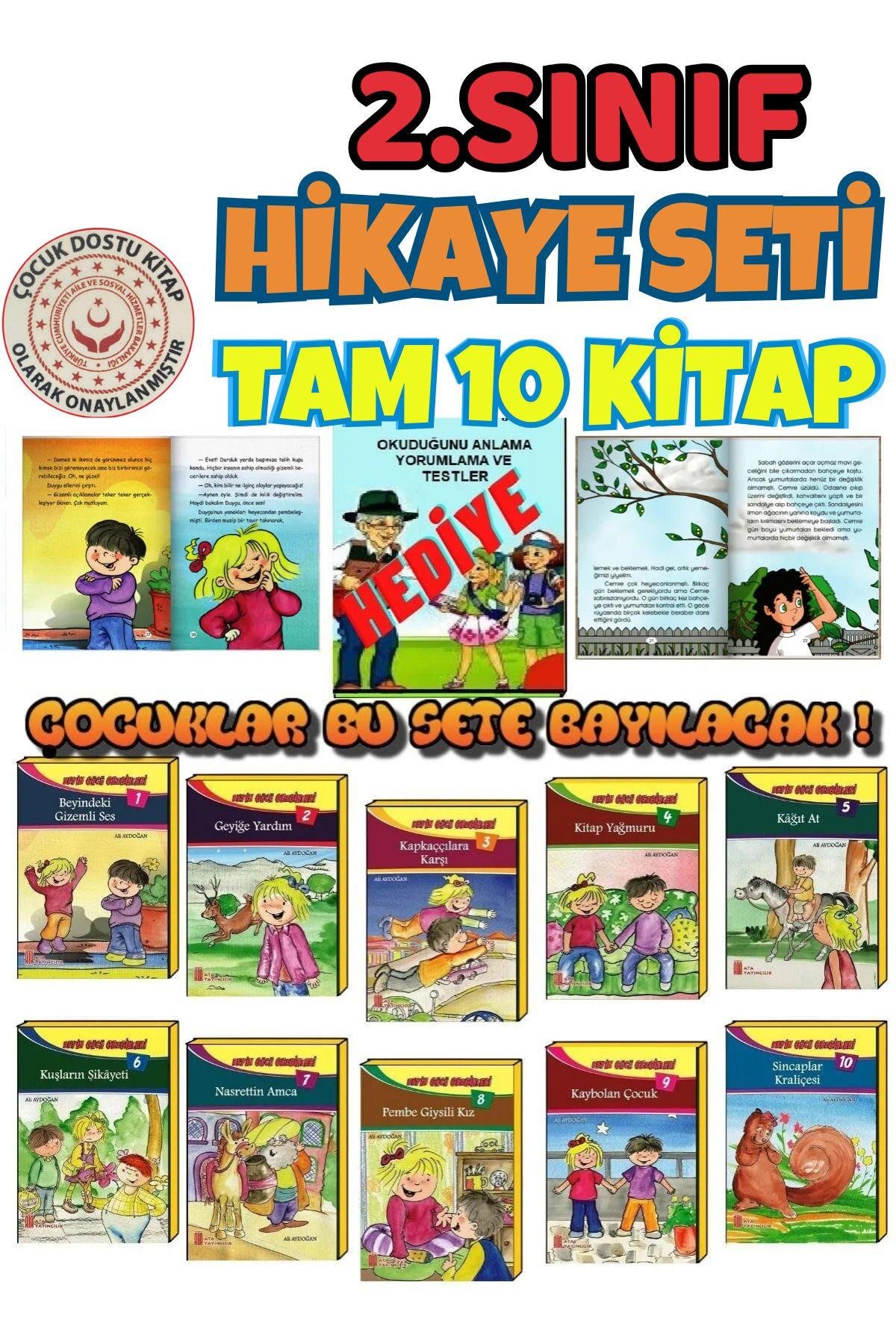 2 Ve 3.sınıflar Için Okumayı Sevdiren Hikaye Kitabı Seti