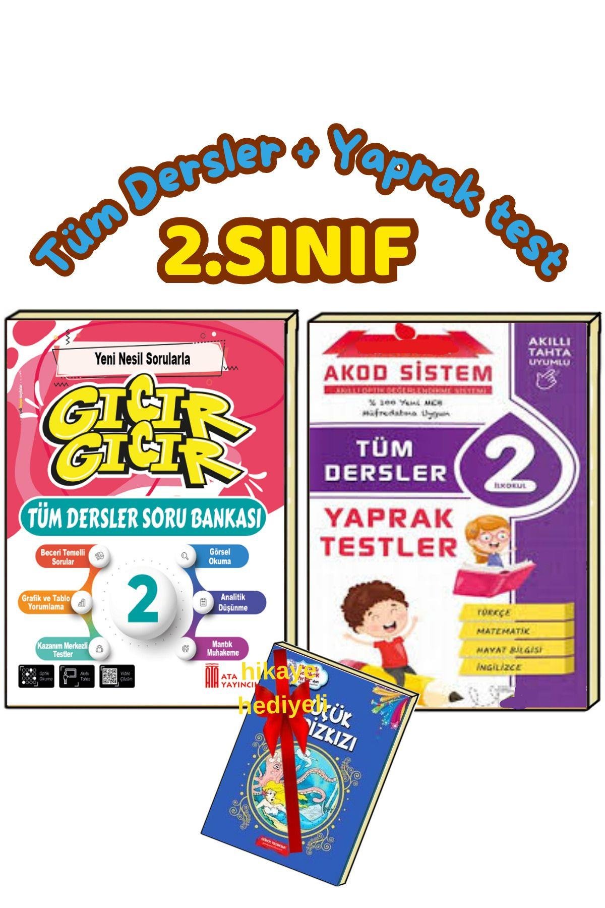 2. Sınıf Gıcır Gıcır Soru Ve Tüm Dersler 2. Sınıf Yaprak Test