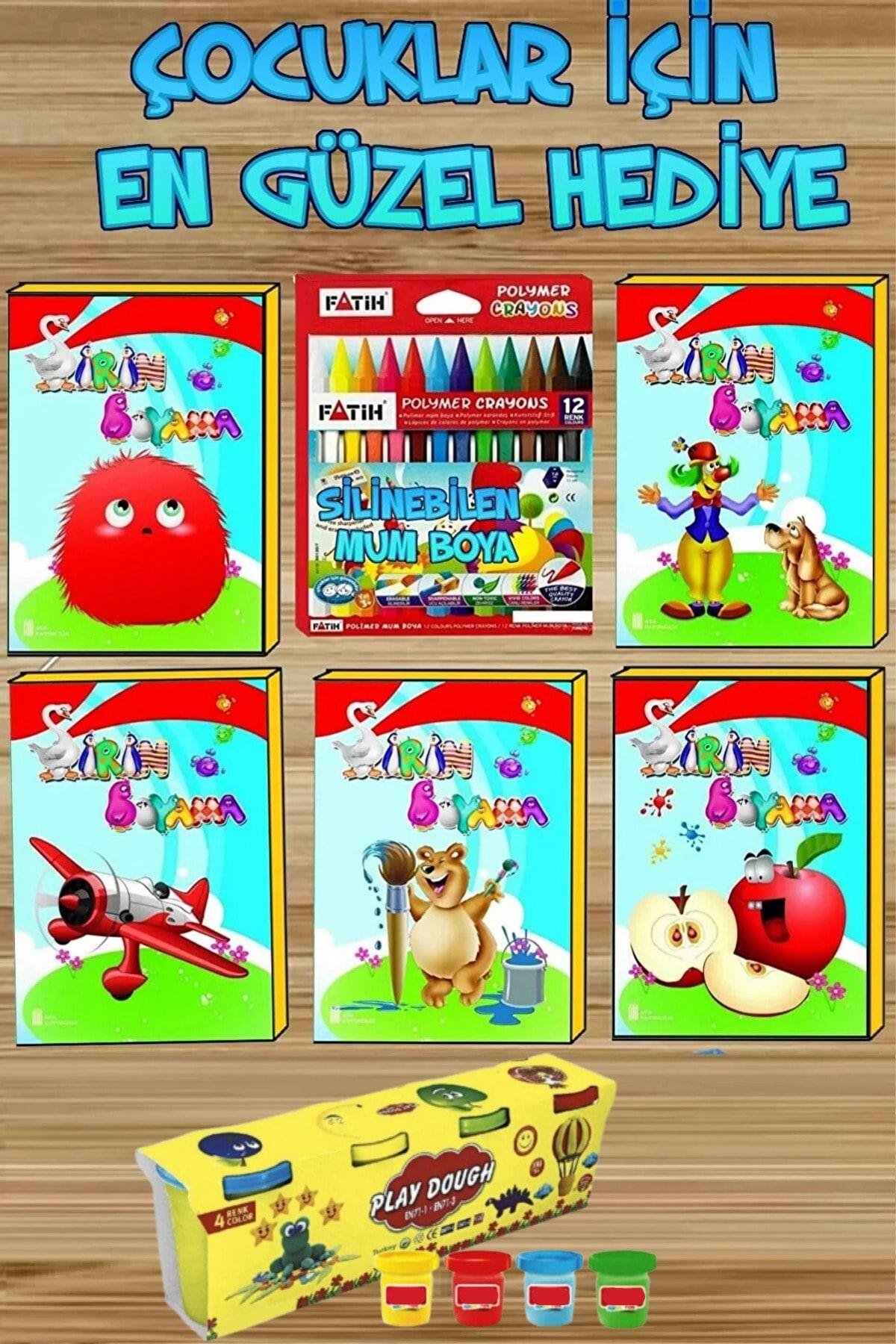 3-6 Yaşa Uygun Boyama Seti