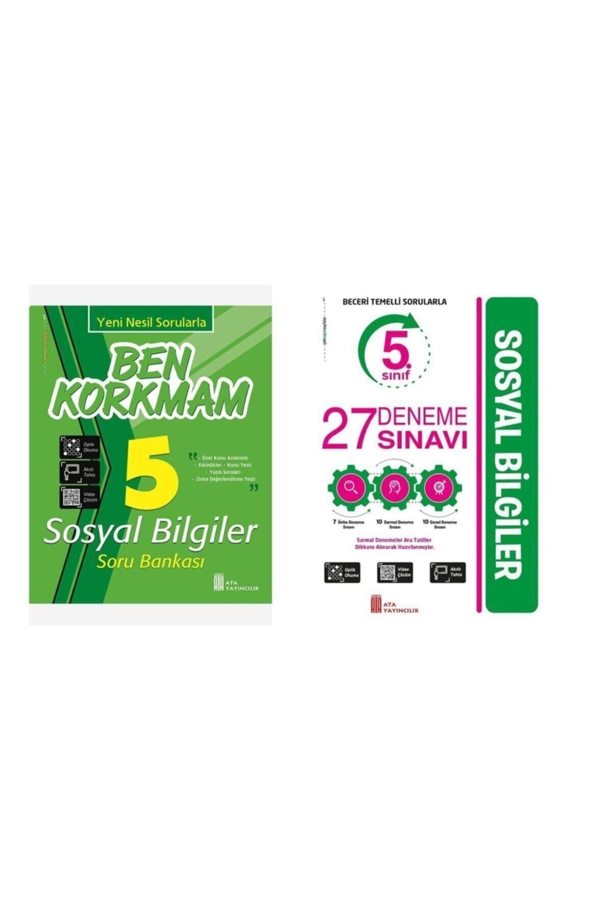 5.sınıf Ben Korkmam Sosyal Bilgiler Soru Bankası Ve 27 Deneme Sınavı