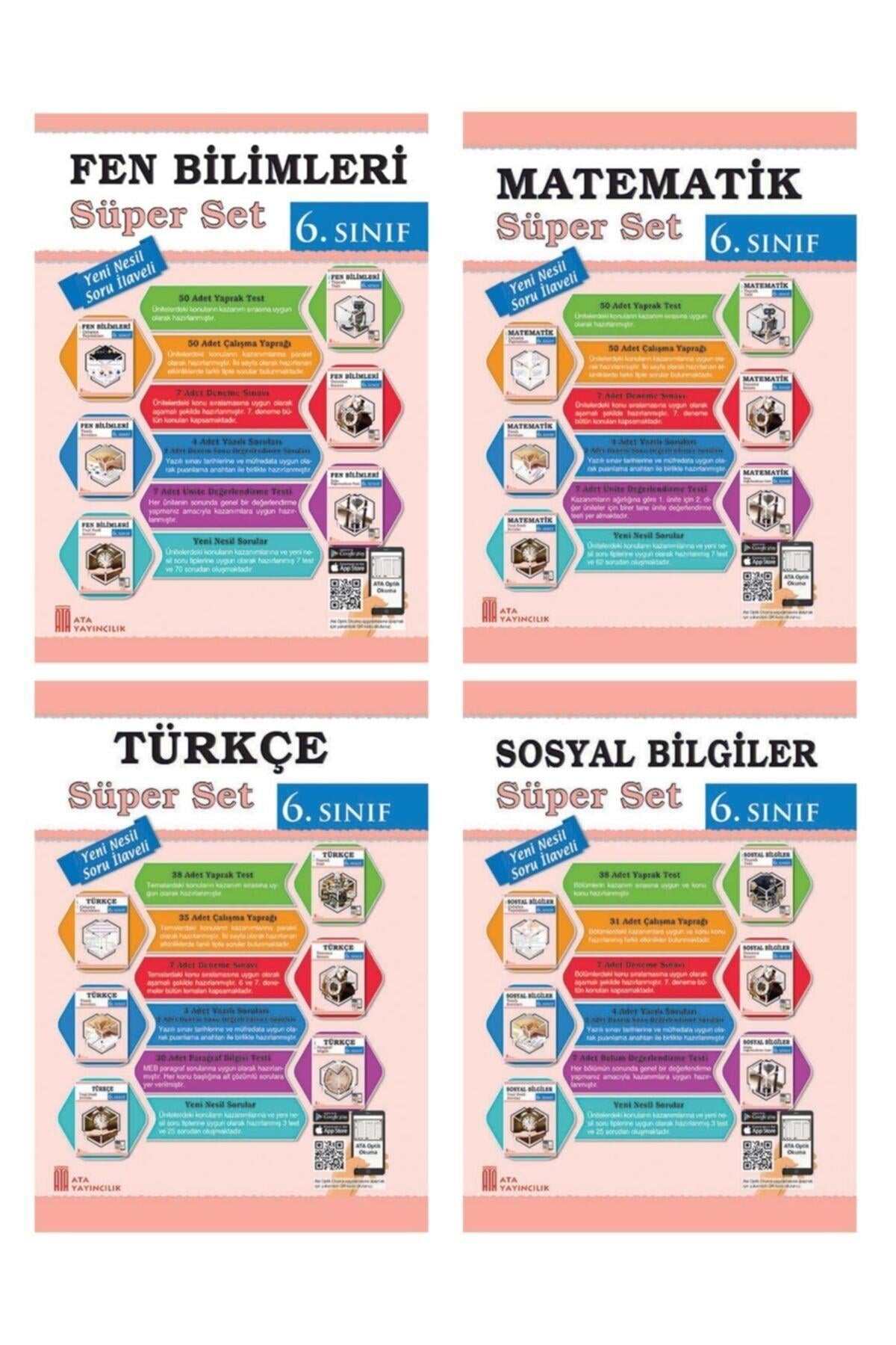6. Sınıf Ful Süper Set- 4 Set
