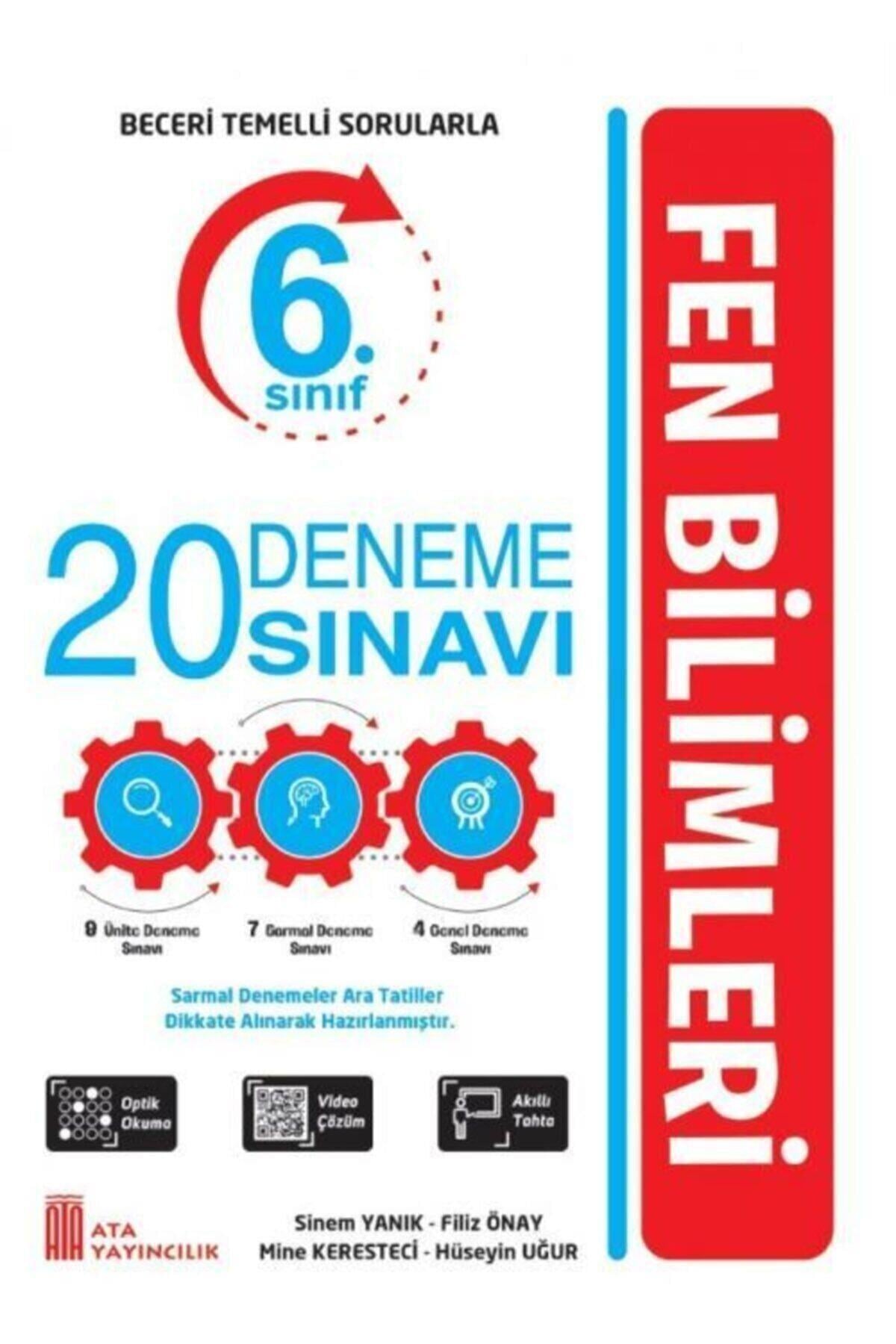 6. Sınıf 20 Deneme Sınavı Fen Bilimleri