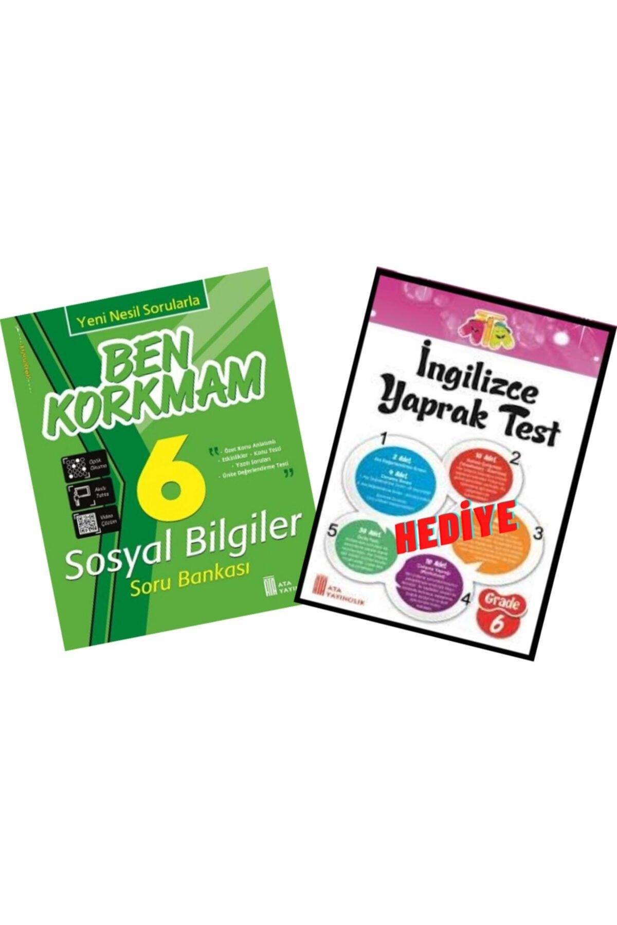 6. Sınıf Ben Korkmam Fen Bilimleri Soru Bankası+matematik 6 Yaprak Test Hediye