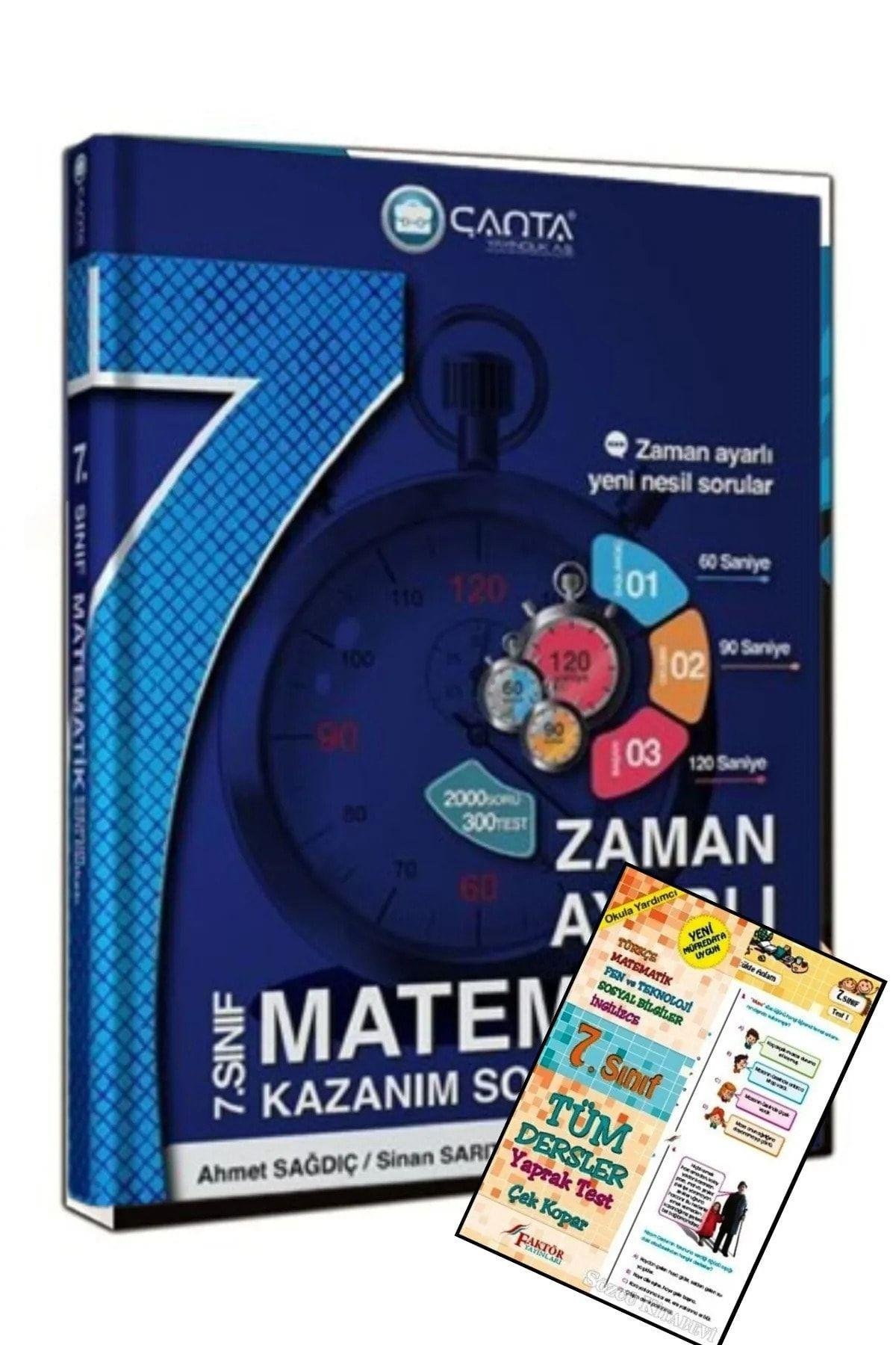 7. Sınıf Matematik Etkinlikli Kazanım Soru Bankası 2021