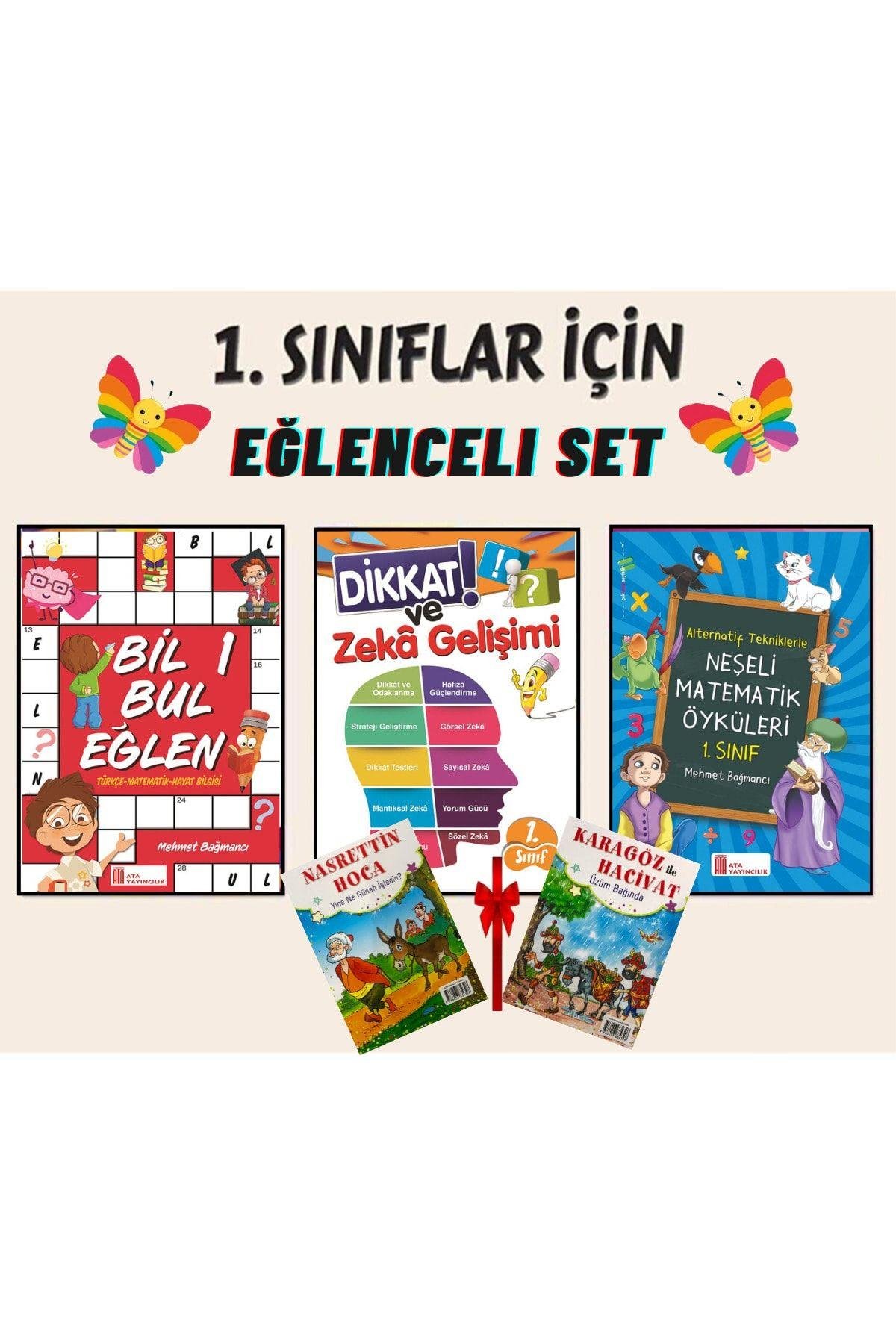 Ata 1.sınıf Eğlenceli Set - 2023 (3 KİTAP)