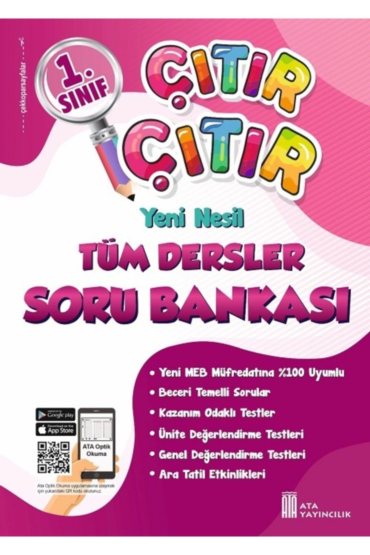 Ata 1. Sınıf Çıtır Çıtır Tüm Dersler Soru Bankası
