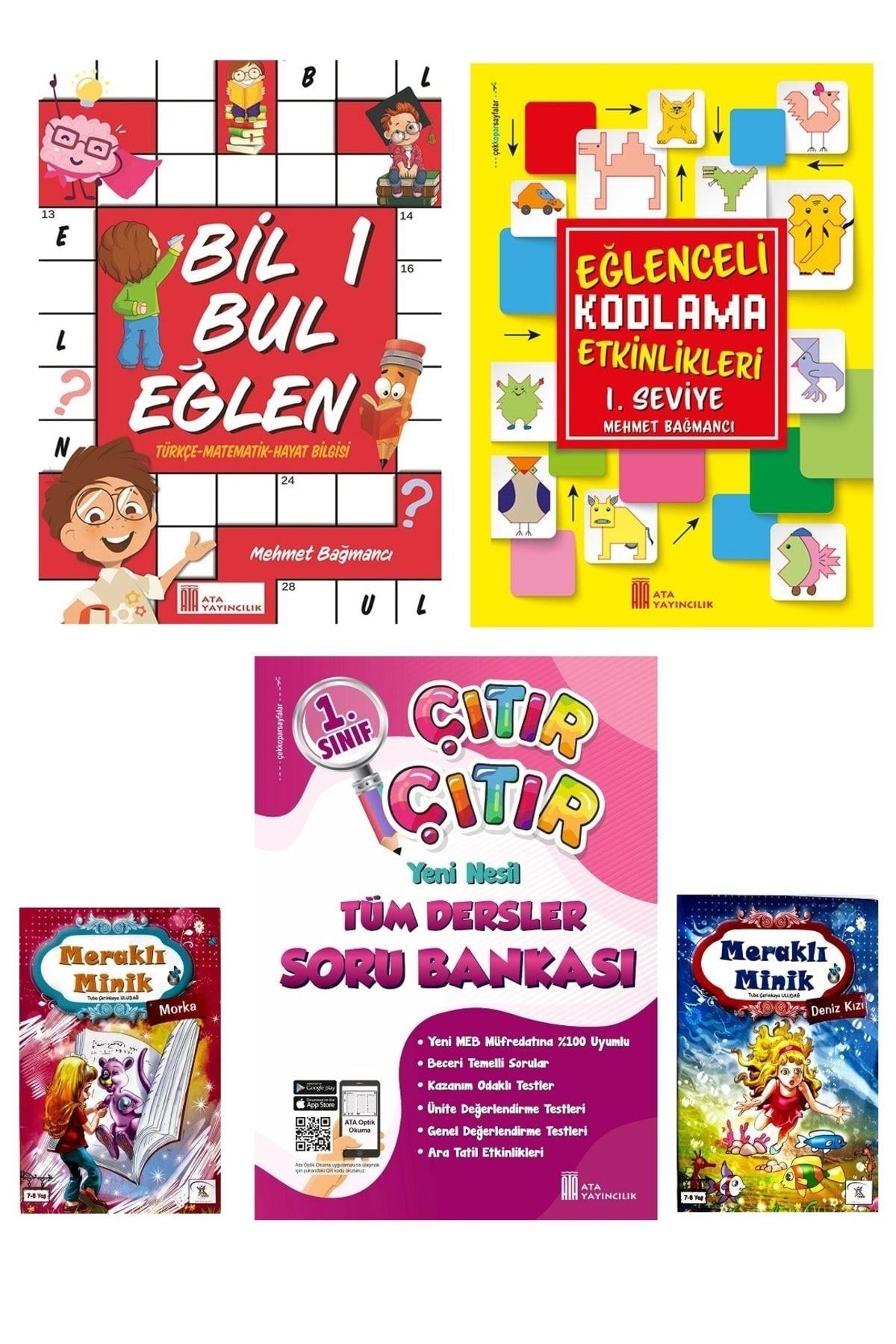Ata 1.sınıf Bil Bul Eğlen+kodlama + Soru Bankası