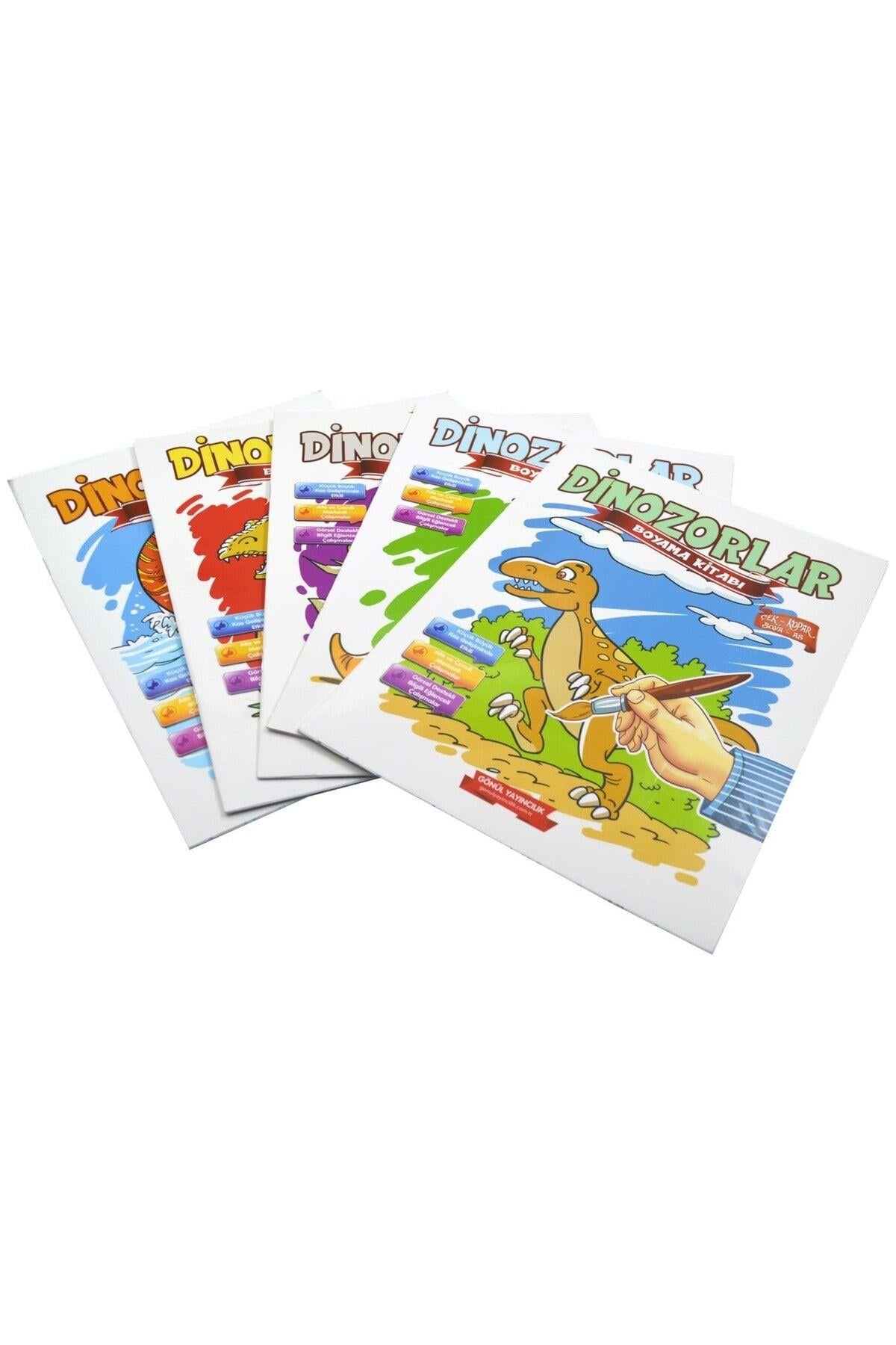Dinozorlor Okul Öncesi Boyama Seti