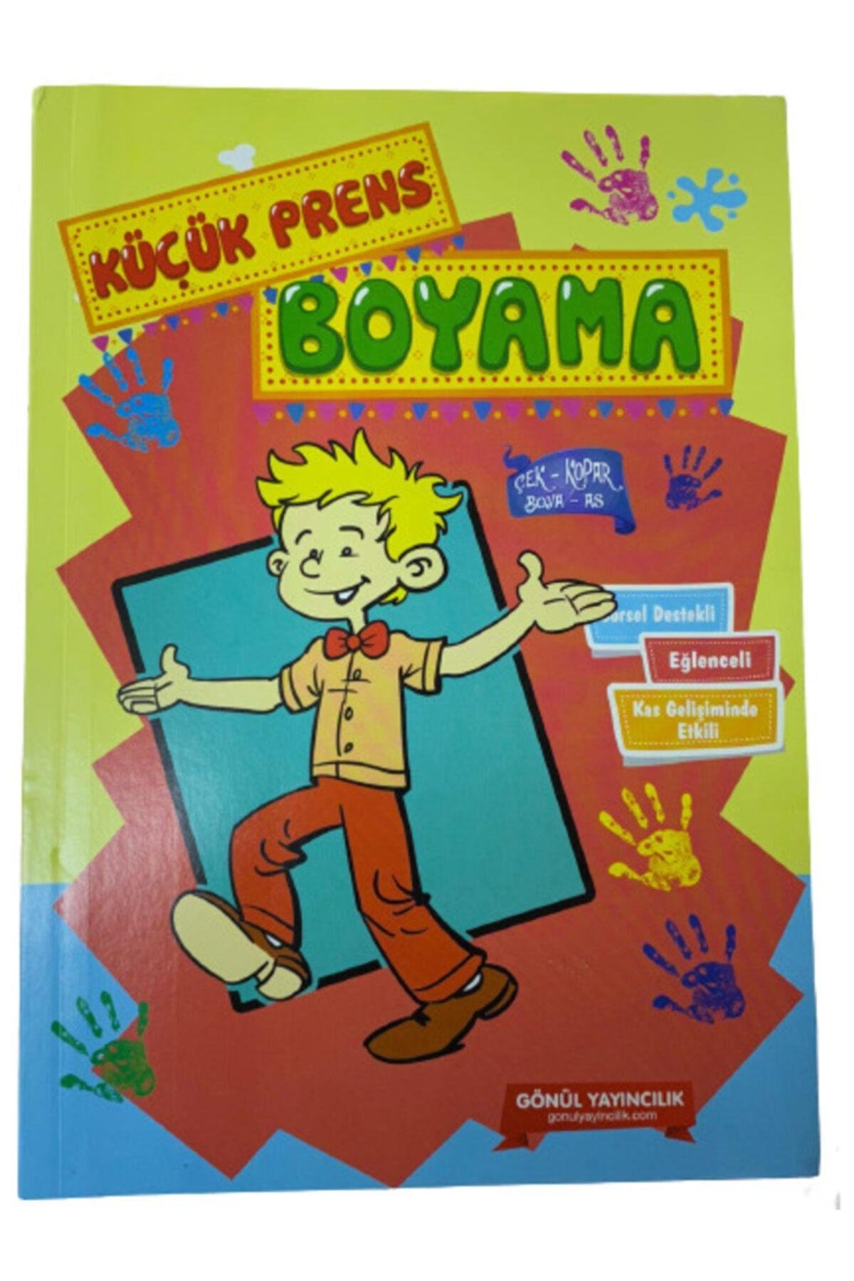 Küçük Prens Çek Kopart Boyama Kitabı Sarı