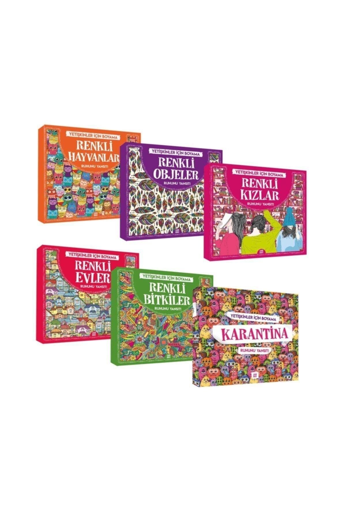 Mandala Yetişkin Boyama 6 Kitap Set