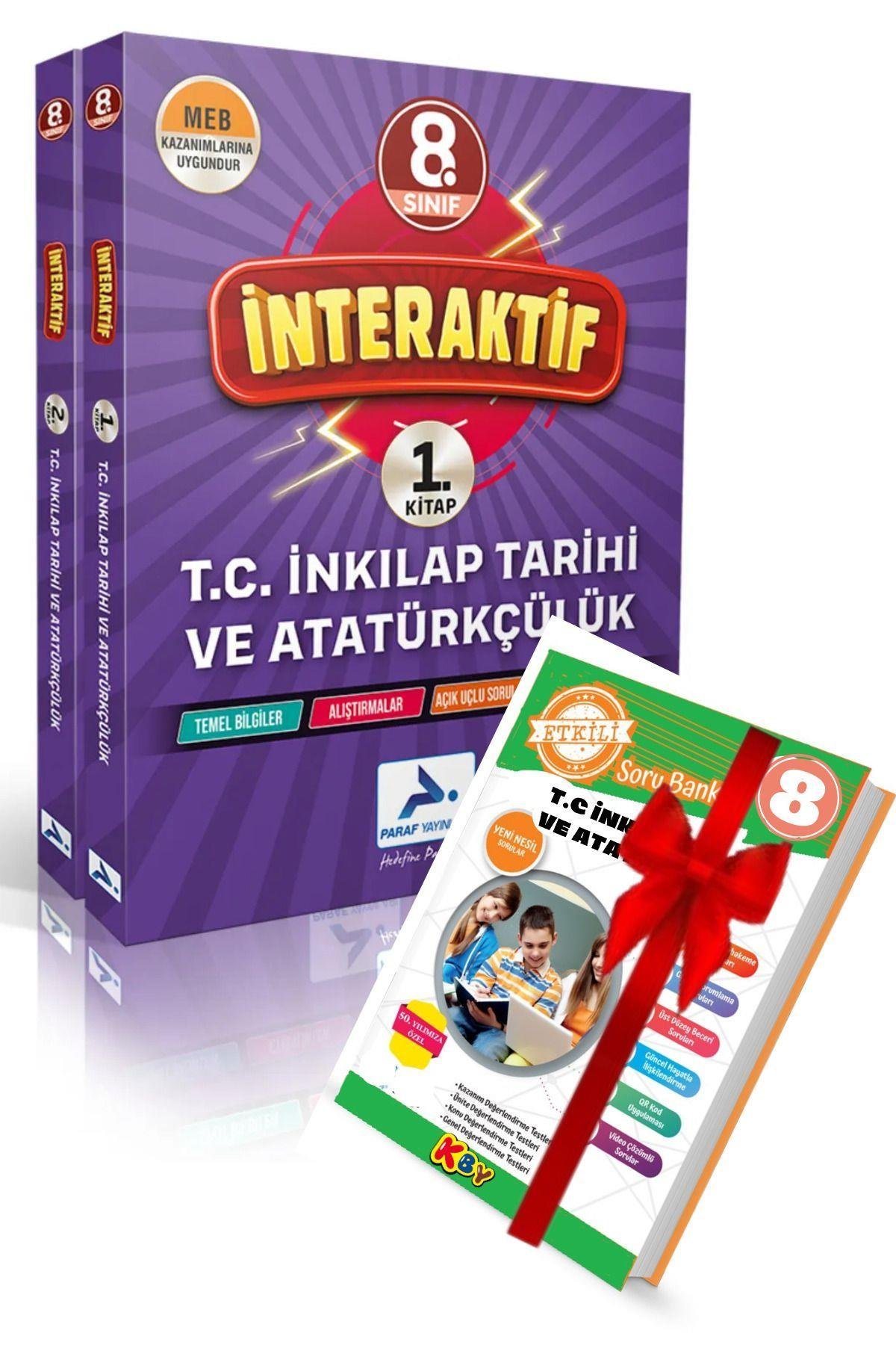 Paraf 8. Sınıf Interaktif T.c. Inkılap Tarihi Ve Atatürkçülük Soru Kütüphanesi